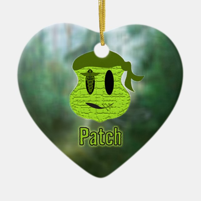 Voodoo Heads ~ Sumpf Keramikornament (Vorne)