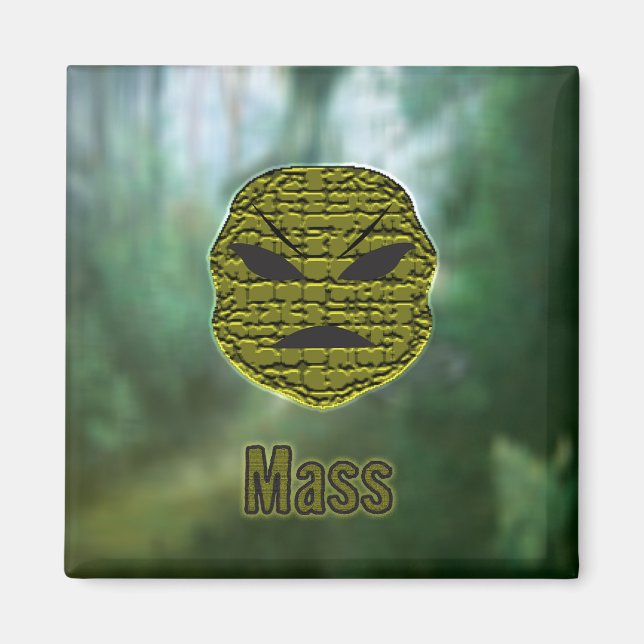 Voodoo Heads ~ Sumpf Magnet (Vorne)