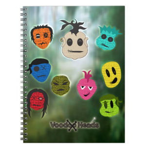 Voodoo Heads ~ Sumpf Notizblock