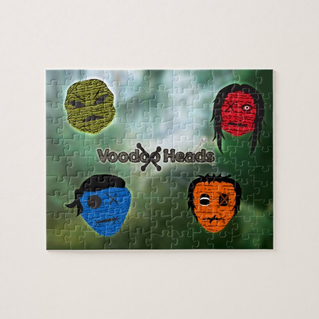 Voodoo Heads ~ Sumpf Puzzle (Horizontal)