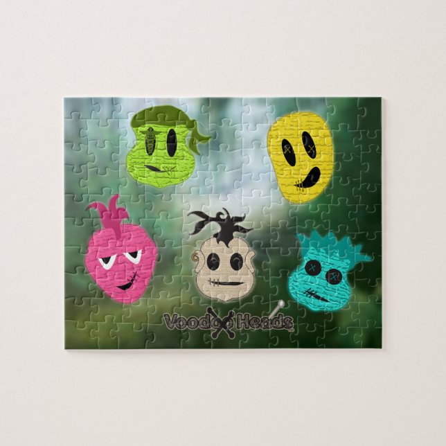 Voodoo Heads ~ Sumpf Puzzle (Horizontal)