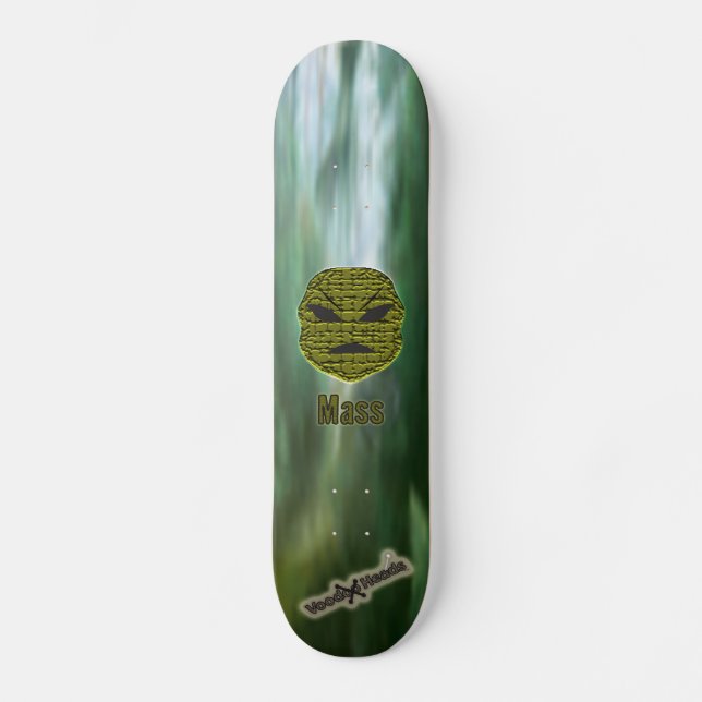 Voodoo Köpfe ~ Sumpf Skateboard (Vorderseite)