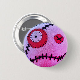 Voodoo-Lösungsmittel-Rosa Button