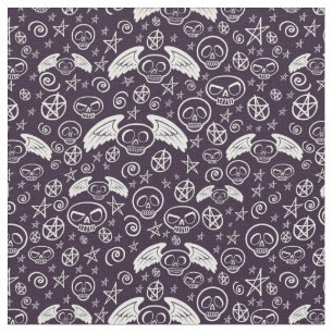 "Voodoo-" Muster Stoff