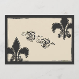 Voodoo-Party Einladung