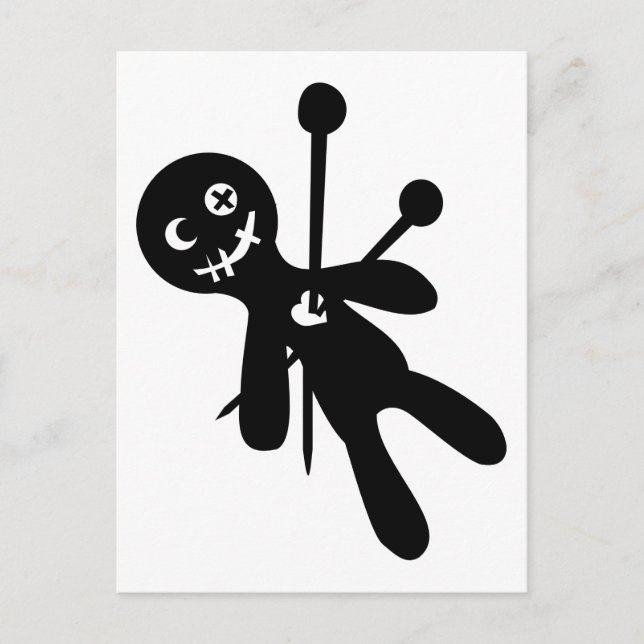 Voodoo Postkarte (Vorderseite)