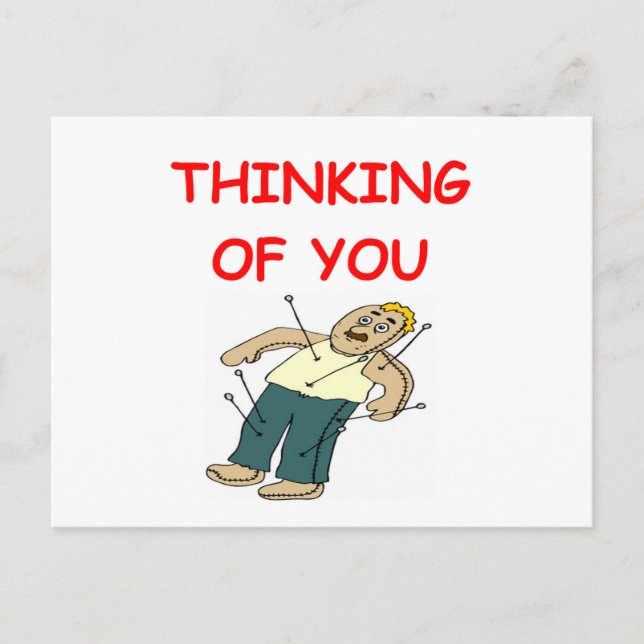 Voodoo Postkarte (Vorderseite)