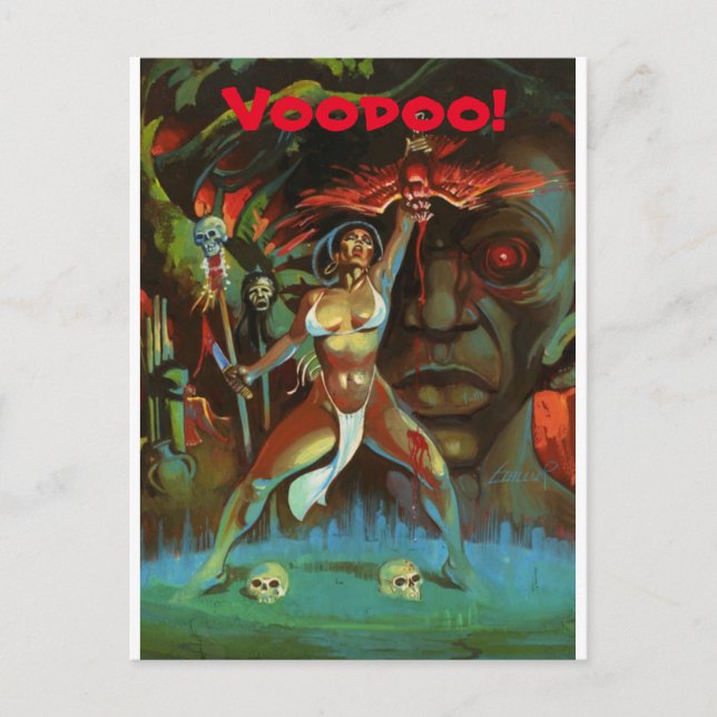 Voodoo! Postkarte (Vorderseite)