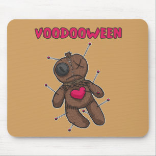 Voodoo-Puppe - Halloween-Spielzeug Mousepad