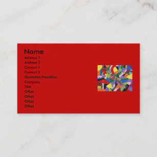 Voodoo-Puppen-Geschäfts-Karten Visitenkarte