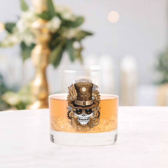 Voodoo-Retro-Maschine Whiskyglas (Insitu (Hochzeit))