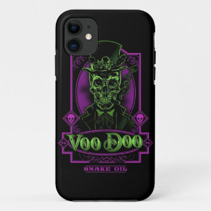 Voodoo-Schlangen-Öl-Skelett Case-Mate iPhone Hülle