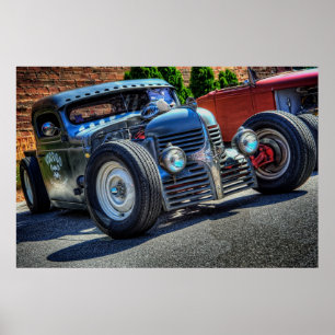 Voodoo Speed & Kustoms Dodge Poster