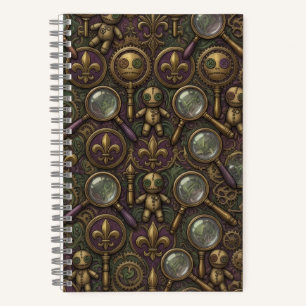Voodoo Steampunk Alchemie New Orleans Gothic Notizbuch