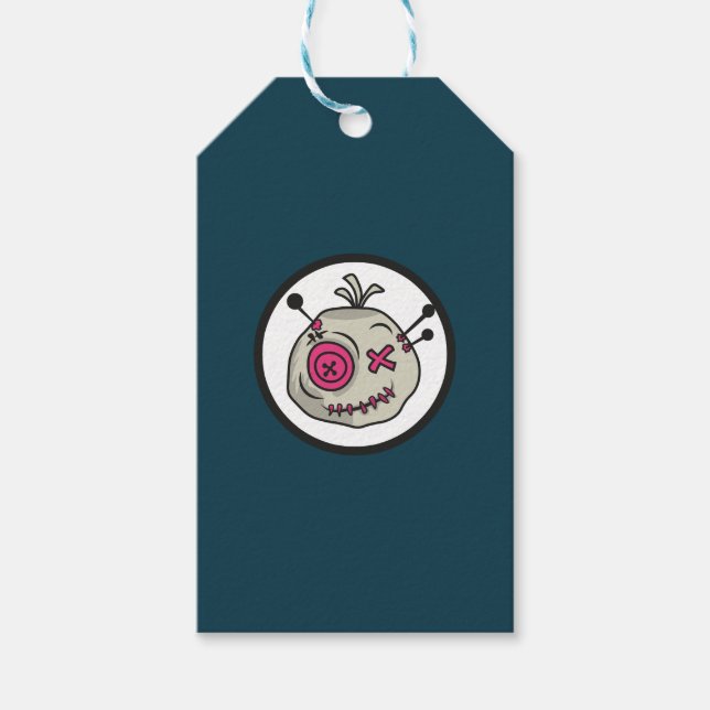 Voodoo Token Gift Tags Geschenkanhänger (Vorderseite)