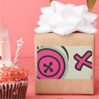 Voodoo-Token-Rectangle-Stickers Rechteckiger Aufkleber