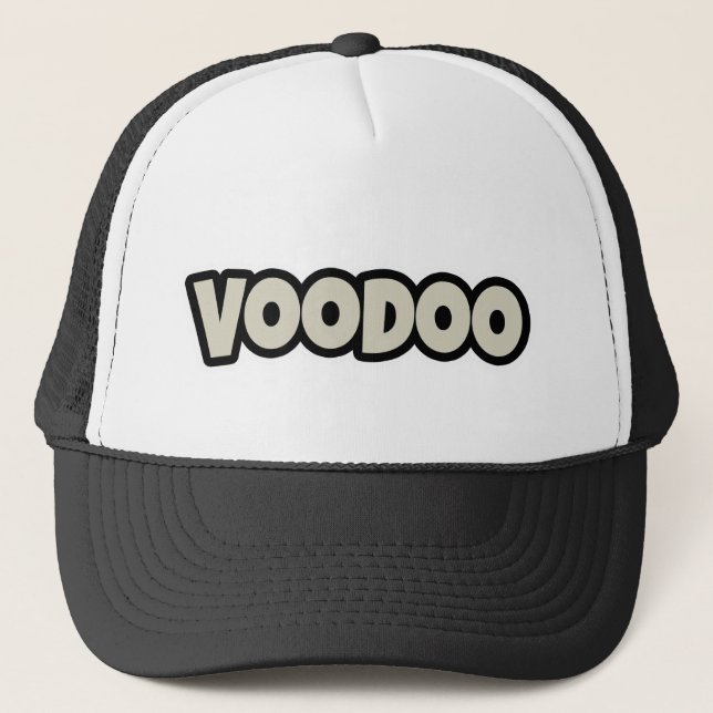Voodoo Token Trucker Hat Truckerkappe (Vorderseite)