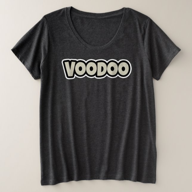 Voodoo Token Women's Plus-Size-Basic-T - Shirt (Design vorne)
