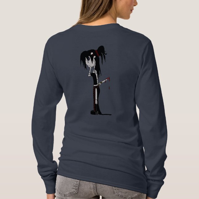 Voodoo-Transportwagen "Lexy Talionis " T-Shirt (Rückseite)