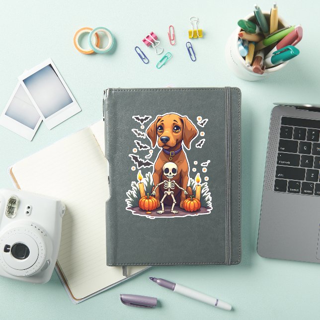 Voodoo Vizsla Dog Aufkleber (iPad Hülle)