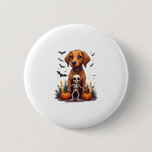 Voodoo Vizsla Dog Button