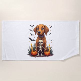 Voodoo Vizsla Dog Strandtuch