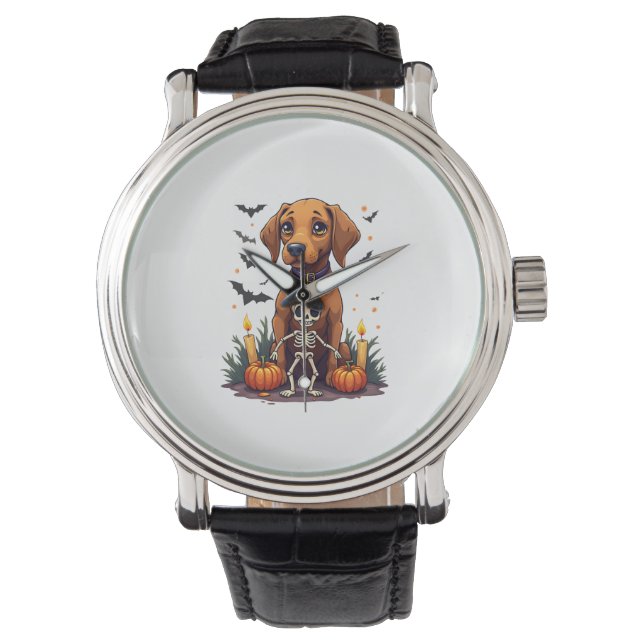 Voodoo Vizsla Hund Armbanduhr (Vorderseite)