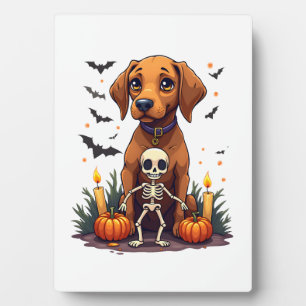 Voodoo Vizsla Hund Fotoplatte