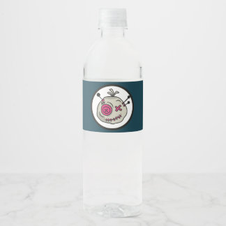 Voodoo-Wasser-Flasche-Etikett (8" x 2,125") Wasserflaschenetikett