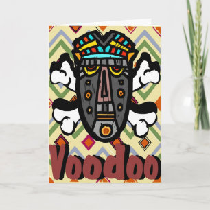 Voodoo Zauberspruch Valentine Feiertagskarte