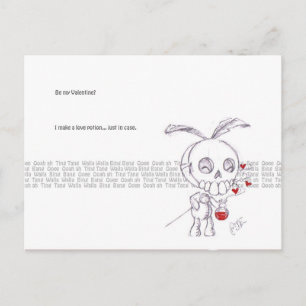 VoodooValentine Feiertagspostkarte