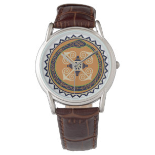 VooDou Watch - Oroburous Chaos Symbol Watch Armbanduhr