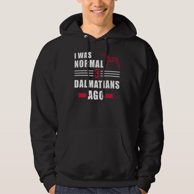 Vor 3 Dalmatinern war ich normal Hoodie (Vorderseite)