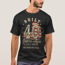Vor 40 Jahren Gebaut Vintage 40. Geburtstag