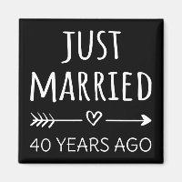 Vor 40 Jahren gerade verheiratet