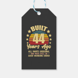 Vor 44 Jahren Alle Teile Original 44. Geburtstag Geschenkanhänger