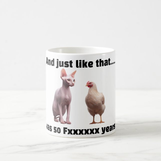 Vor 50 Jahren Kaffeetasse (Mittel)