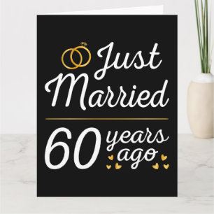Vor 60 Jahren frisch vermählt II Karte