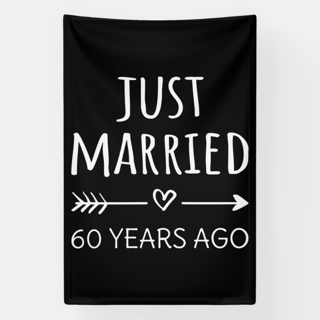 Vor 60 Jahren gerade verheiratet Banner (Vertikal)