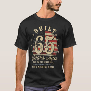 Vor 65 Jahren Gebaut Vintage 65. Geburtstag T-Shirt
