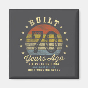 Vor 70 Jahren Gebaut - Alle Teile Original 70. Geb Magnet