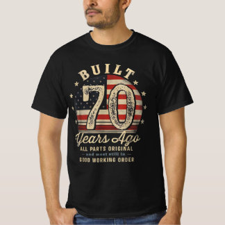 Vor 70 Jahren Gebaut Vintage 70. Geburtstag T-Shirt
