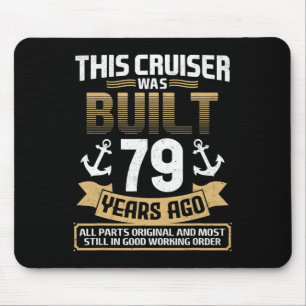 Vor 79 Jahren Gebaut Vintage 79 Jahre Alt 79. Gebu Mousepad