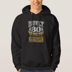 Vor 80 Jahren erbaut, alle Teile originell älterer Hoodie