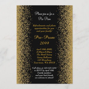 Vor Abschlussball, Vor-Abschlussball, Quinceanera, Einladung