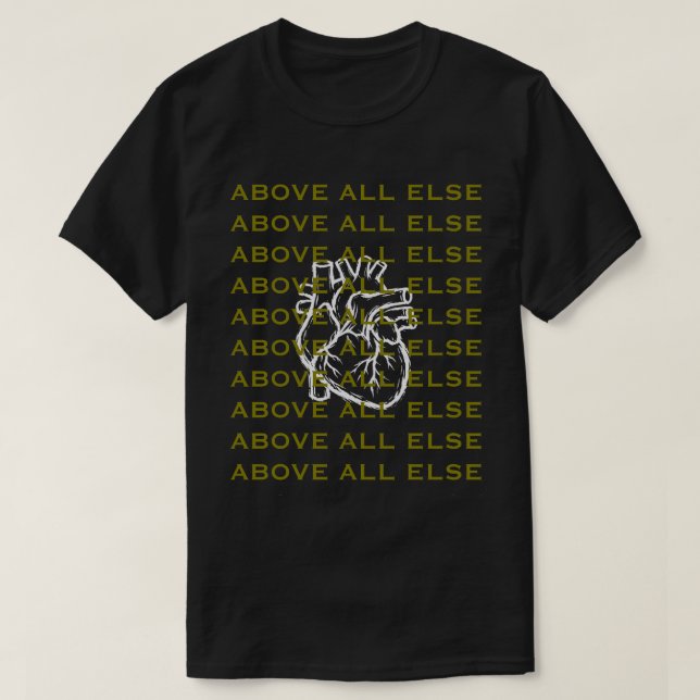 Vor allem anderen T-Shirt (Design vorne)