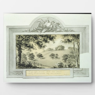 "Vor" Ansicht des Grundstücks, aus dem Roten Buch Fotoplatte