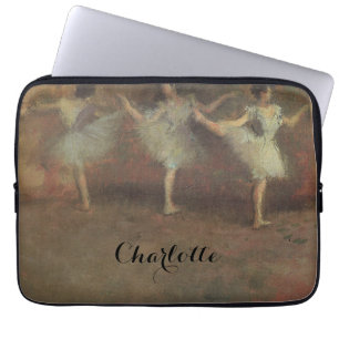 Vor dem Ballett von Edgar Degas, Vintage Fine Art Laptopschutzhülle