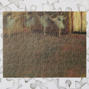 Vor dem Ballett von Edgar Degas, Vintage Fine Art Puzzle