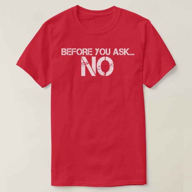 VOR DEM FRAG NR. 1 T-Shirt (Design vorne)
